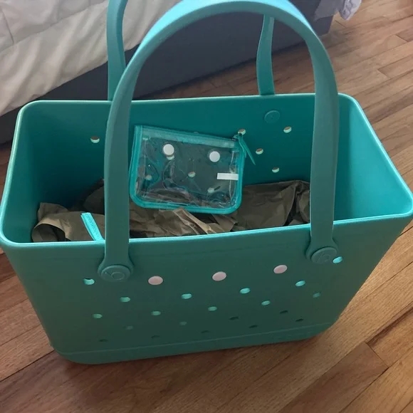 Bogg Bag Turquoise Tote - Picture 4 of 4